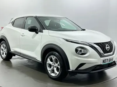 Used Nissan Juke N-Connecta 114 HP (83 kW) 2021 White SUV