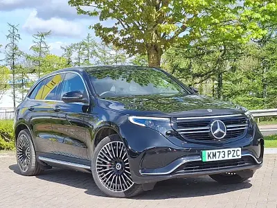 Używany Mercedes EQC400 AMG Line Premium 300 kW (408 KM) 2023 Czarny SUV