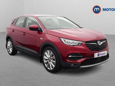 Used Vauxhall Grandland X Elite 131 HP (96 kW) 2020 Red SUV