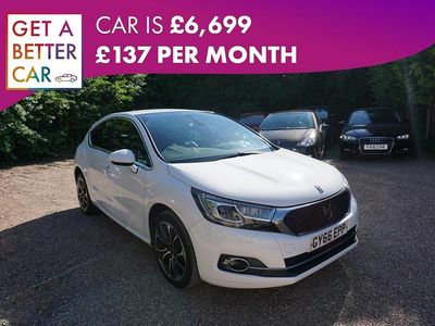 White Used 2016 DS Automobiles DS4 Prestige Hatchback | £500