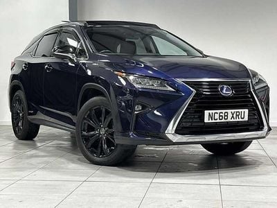 Blue Used 2019 Lexus RX450h Sport Line SUV | £25,000 (Good price)