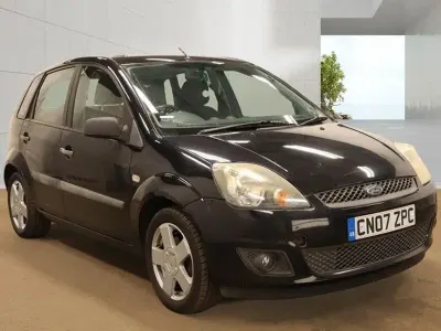 Used Ford Fiesta Zetec 80 HP (58 kW) 2007 Black Hatchback