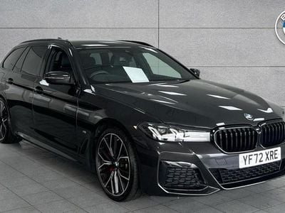 Sophisto grey xirallic Used 2022 BMW 520 M Sport Estate | £38,283