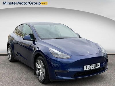 Used Tesla Model Y Long Range AWD 378 kW (514 HP) 2022 Blue SUV
