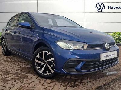 New VW Polo Match 94 HP (69 kW) 2025 Blue Hatchback