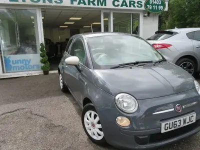 Used Fiat 500 S 69 HP (50 kW) 2013 Grey Hatchback