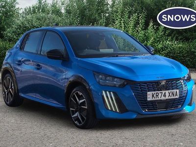 Used Peugeot 208 GT 101 HP (74 kW) 2024 Blue Hatchback