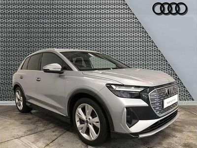 Used Audi Q4 e-tron S-Line 150 kW (204 HP) 2023 Silver SUV