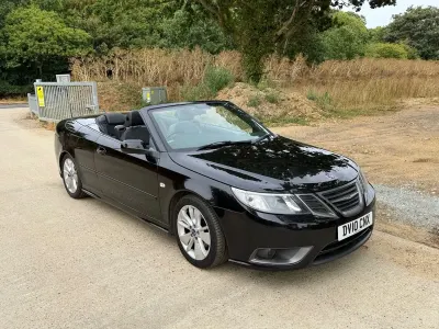 Used Saab 9-3 Vector 2010 Black Cabriolet