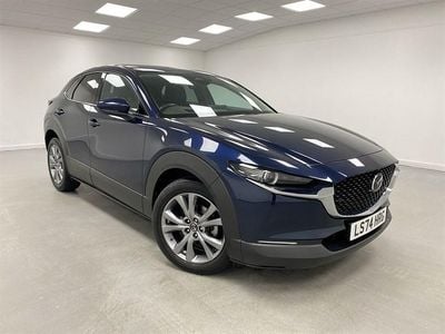Blue Used 2024 Mazda CX-30 Takumi-Line SUV | £20,495 (Fair price)