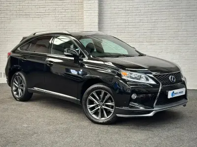 Used Lexus RX450h Sport Line 2012 Black SUV