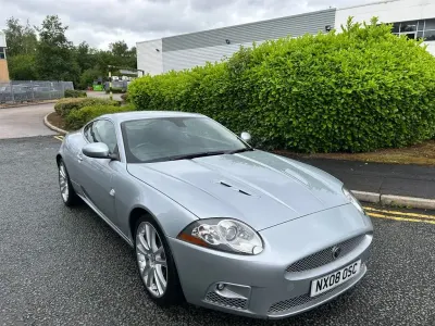 Used Jaguar XKR Supercharged 420 HP (308 kW) 2008 Silver Coupe