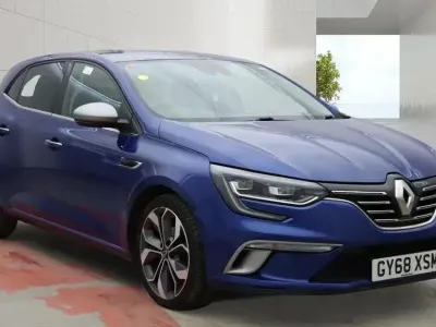 Used Renault Mégane GT Line GT-Line 140 HP (102 kW) 2018 Blue Hatchback