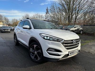 Used Hyundai Tucson Premium SE 2016 White SUV