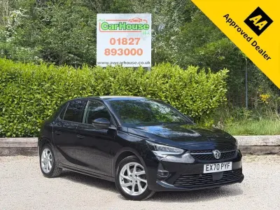 Used Vauxhall Corsa SRi 101 HP (74 kW) 2020 Black Hatchback