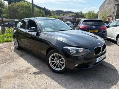 Usado BMW 116 Efficient Dynamics 2014 Negro Utilitario