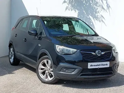Used Vauxhall Crossland X 81 HP (59 kW) 2018 Black SUV