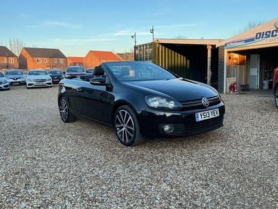 Used VW Golf Cabriolet GT 140 HP (102 kW) 2013 Black Cabriolet