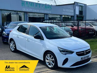 Used Vauxhall Corsa 75 HP (55 kW) 2020 White Hatchback