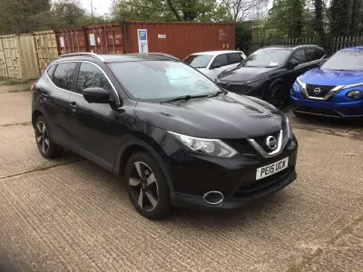 Used Nissan Qashqai N-TEC 110 HP (80 kW) 2015 Black SUV