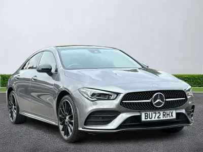 Used Mercedes CLA250e AMG Line Premium Plus 218 HP (160 kW) 2022 Grey Coupe