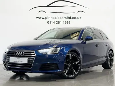 Second-hand Audi A4 Black Edition 2017 Albastru Break