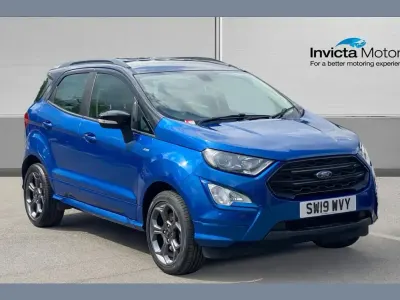 Used Ford Ecosport ST-Line 125 HP (91 kW) 2019 Blue SUV