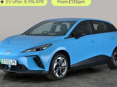 Used MG MG4 EV SE 125 kW (170 HP) 2023 Blue Hatchback