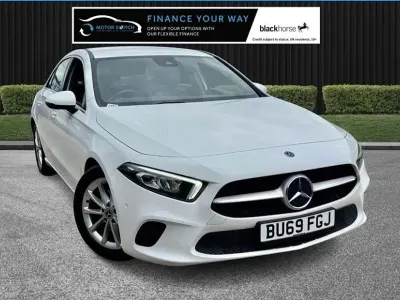 Used Mercedes A200 Premium 163 HP (119 kW) 2019 White Sedan
