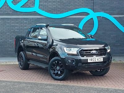 Black Used 2022 Ford Ranger Wildtrack Pickup | £19,998 (Good price)