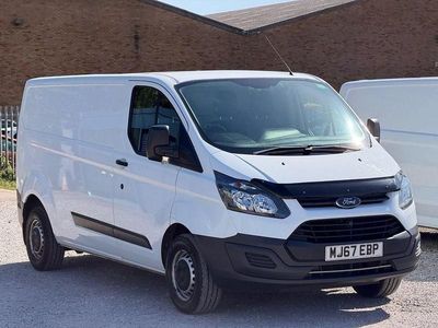 Used Ford Transit Custom 105 HP (77 kW) 2017 White Van