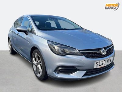 Used Vauxhall Astra SRi 145 HP (106 kW) 2020 Silver Hatchback