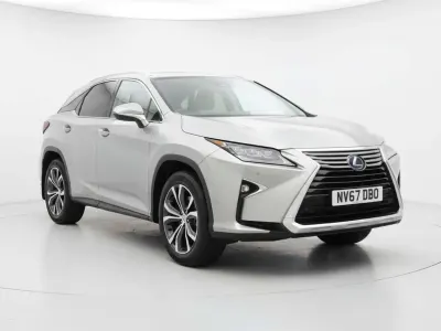 Used Lexus RX450h Luxury Line 2018 Silver SUV