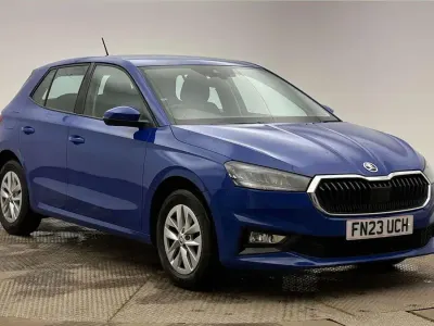 Used Skoda Fabia Comfort 2023 Blue Hatchback