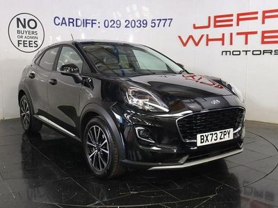 Used Ford Puma Titanium 125 HP (91 kW) 2023 Black SUV
