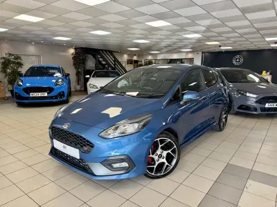 Used Ford Fiesta ST 2018 Blue Hatchback