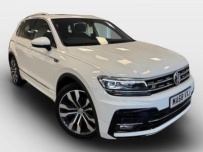 Used VW Tiguan R-line 150 HP (110 kW) 2018 White SUV