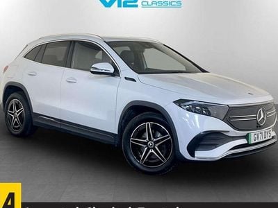 White Used 2021 Mercedes EQA250 AMG line SUV | £14,295 (Fair price)