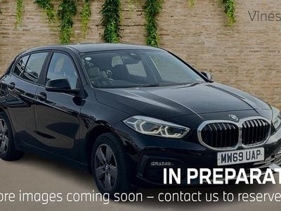 Used BMW 118 Sport Line 138 HP (101 kW) 2019 Black Hatchback