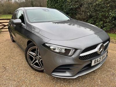 Grey Used 2021 Mercedes A180 AMG line Hatchback | £14,666 (Fair price)