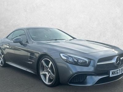 Used Mercedes SL400 AMG line 367 HP (269 kW) 2017 Grey Cabriolet