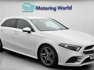 Used Mercedes A180 Executive 136 HP (100 kW) 2020 White Hatchback