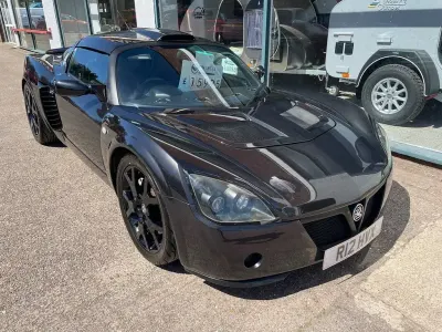 Used Vauxhall VX220 196 HP (144 kW) 2005 Black Cabriolet