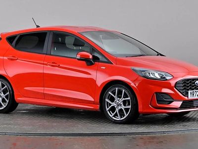 Red Used 2022 Ford Fiesta ST-Line Hatchback | £14,598 (Fair price)