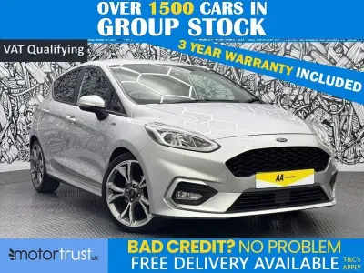 Used Ford Fiesta ST-Line X 125 HP (91 kW) 2021 Silver Hatchback
