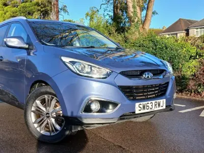 Used Hyundai ix35 SE 115 HP (84 kW) 2014 Blue SUV