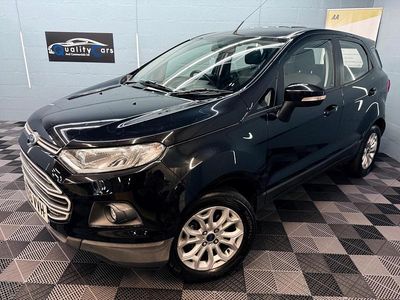 Black Used 2016 Ford Ecosport Zetec SUV | £3,995 (Fair price)