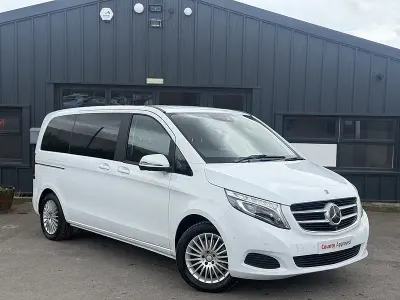 Used Mercedes V220 163 HP (119 kW) 2026 White MPV