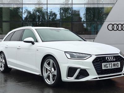 Used Audi A4 S-Line 200 HP (147 kW) 2023 White Estate