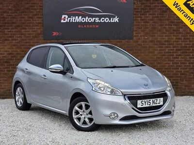 Used Peugeot 208 Style 2015 Silver Hatchback